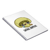 Carnet Shitake arrive drôle jeu de mots champignon  (Côté Droit)