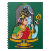 Carnet Shiva Parvati – Divine Love & Blessings (Devant)