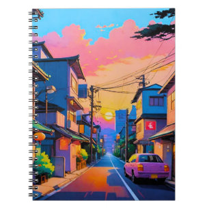 Carnet "Shizuka no Michi" (Rue Tranquille)