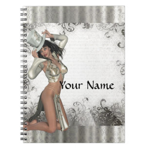 Carnet Shogirl en argent