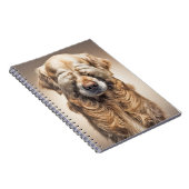 Carnet Shy Golden Retriever (Côté Droit)