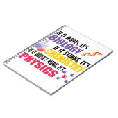 Carnet Si ça bouge c'est la biologie (Côté gauche)