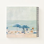 Carnet Si c'est les plages (Dos)