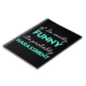 Carnet Si c'est vraiment drôle, c'est probablement du har (Côté gauche)