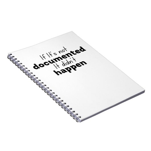 Carnet Si elle n'est pas documentée Ça n'est pas arrivé (Côté Droit)