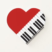 Carnet Si la musique est la nourriture de l'amour - thème (Dos)