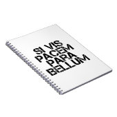 Carnet Si Vis Pacem Para Bellum (Côté Droit)