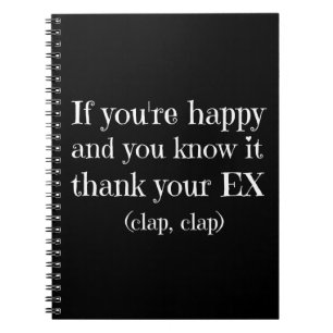 Carnet Si vous êtes heureux Citation drôle