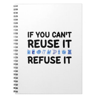 Carnet Si vous ne pouvez pas le réutiliser, refusez le Ca