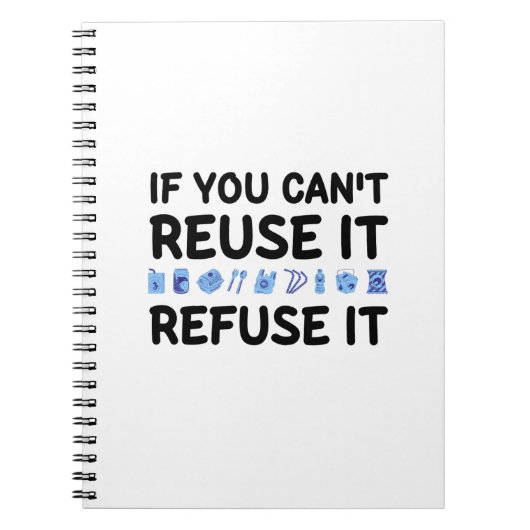Carnet Si vous ne pouvez pas le réutiliser, refusez le Ca (Devant)