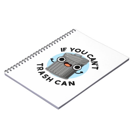 Carnet Si vous ne pouvez pas poubelle Peut poubelle drôle (Côté gauche)