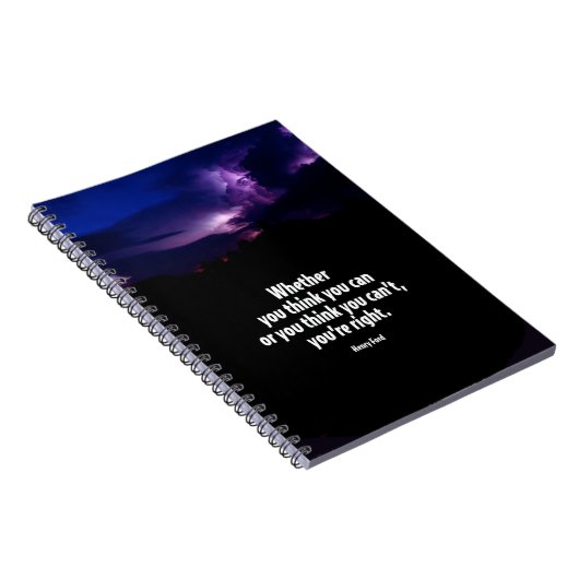 Carnet Si vous pensez vous pouvez de motivation citer (Côté Droit)