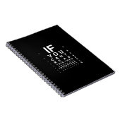 Carnet Si vous pouvez lire ce tableau de test oculaire -  (Côté Droit)