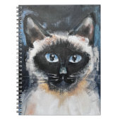 Carnet Siamese cat (Devant)