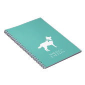 Carnet Sibérie Husky Chien Chien Chien Chiot Malamut (Côté Droit)
