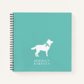 Carnet Sibérie Husky Chien Chien Chien Chiot Malamut (Devant)