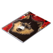 Carnet sibérien Husky (Côté gauche)