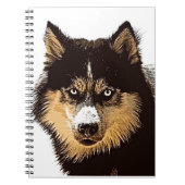 Carnet Sibérien Husky (Devant)