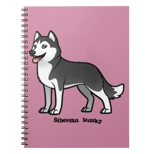Carnet Sibérien Husky (Devant)