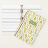 Carnet Sicilian Lemon + Sage Trellis Personalized (À l'intérieur)