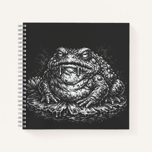 Carnet Sigil du Crapaud Hanté par BurnsInHell (Devant)