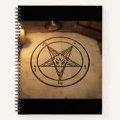Carnet Sigil of Baphomet Notebook (Devant)
