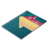 Carnet Signalisation fléchée rouge, orange et jaune (Côté gauche)