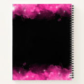 Carnet Signature céleste rose Monogramme (Dos)