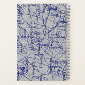 Carnet Signatures du Motif de calligraphie (Verso)