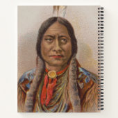 Carnet Signaux de fumée : Lakota Indian Chief Sitting Bul (Dos)
