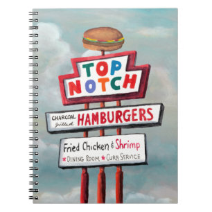 Carnet Signe d'aliments de préparation rapide