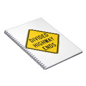 CARNET SIGNE DE FIN DE LA ROUTE DIVISÉE (Côté Droit)