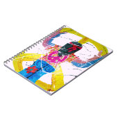 Carnet Signe de paix hippie groovy (Côté gauche)