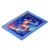 Carnet Signe du zodiaque Sagittaire comme l'Archer Célest (Côté gauche)