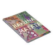 Carnet Signe Hakuna Matata - Impression (Côté Droit)