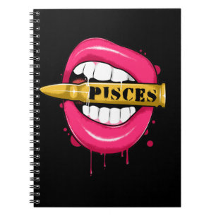 Carnet SIGNE Zodiaque Pisces Fille Anniversaire Février