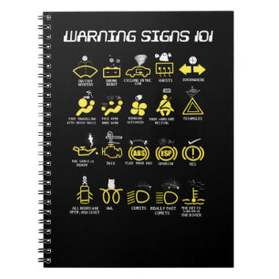 Carnet Signes d'avertissement 101