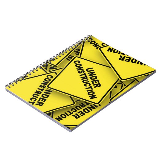 Carnet Signes de construction en cours (Côté gauche)