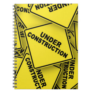 Carnet Signes de construction en cours