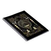 Carnet Signes spirituels Lune Astrologie Soleil Étoiles (Côté Droit)