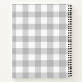 Carnet Signets sont pour Quitters Custom Buffalo Plaid (Dos)