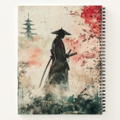 Carnet Silent Samouraï Forêt Cramoisi (1) (Dos)