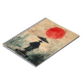 Carnet Silent Samurai Forêt Cramoisie (2) (Côté gauche)