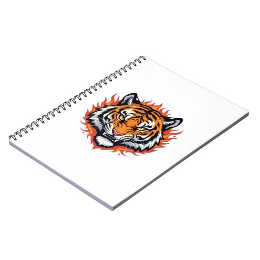 Carnet Silent Tiger – Precision and Power (Côté gauche)