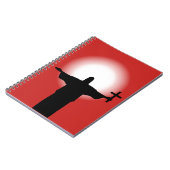 Carnet Silhouette avec croix (Côté gauche)