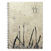 Carnet Silhouette bambou (Devant)