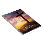 Carnet Silhouette Cross Bible Verset Personnalisé (Côté Droit)