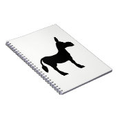 Carnet Silhouette d'âne (Côté Droit)