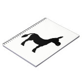 Carnet Silhouette d'âne (Côté gauche)