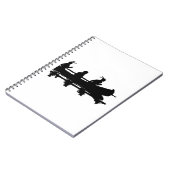 Carnet Silhouette de canot (Côté gauche)